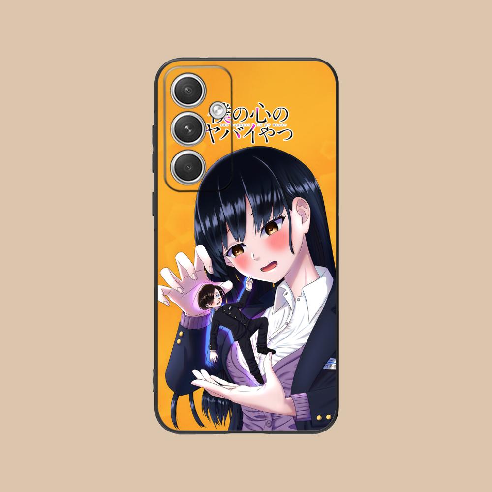Bokuyaba Anna Yamada Phone Case for Samsung Galaxy S25 S24 S23 S22 S21 S20 Note20 Plus FE Ultra Colour Printing Pretty Cover