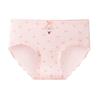Ladies Spring and Summer New Sweet 10A Bacteriostatic Cotton Extended Crotch Breathable Briefs