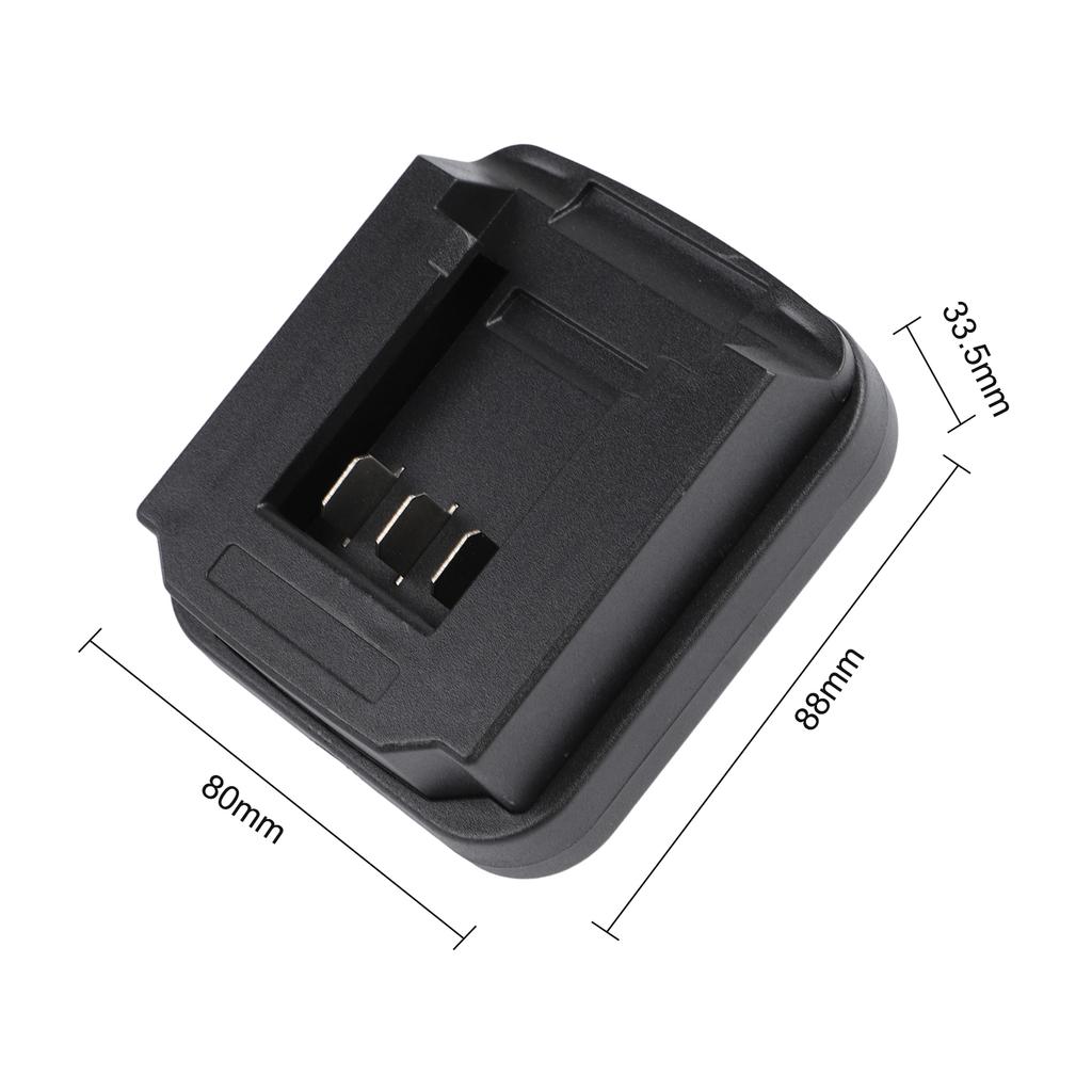 Power Tools Adapter Connector Terminal Block Easy To Use For Lithium Battery Battery Adapter With Cable Included