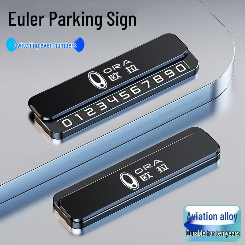 Applicable Tank 300 Temporary Car Parking Number Plate for TANK500/400/700 - Mobile Vehicle Phone Display.