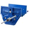 Woodworking Vise, 7 Inch Jaw Width, Quick Release Wood Bench Vise, 8 Inch Max Jaw Opening, Heavy-duty Cast Iron Construction, Workbench Vice with