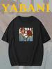 Oversized T-shirt with “Wild Alaz and Asi” Print