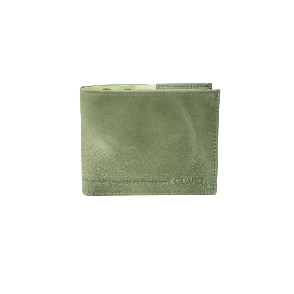 

Guard Green Tiguan Crazy Leather Men s Wallet