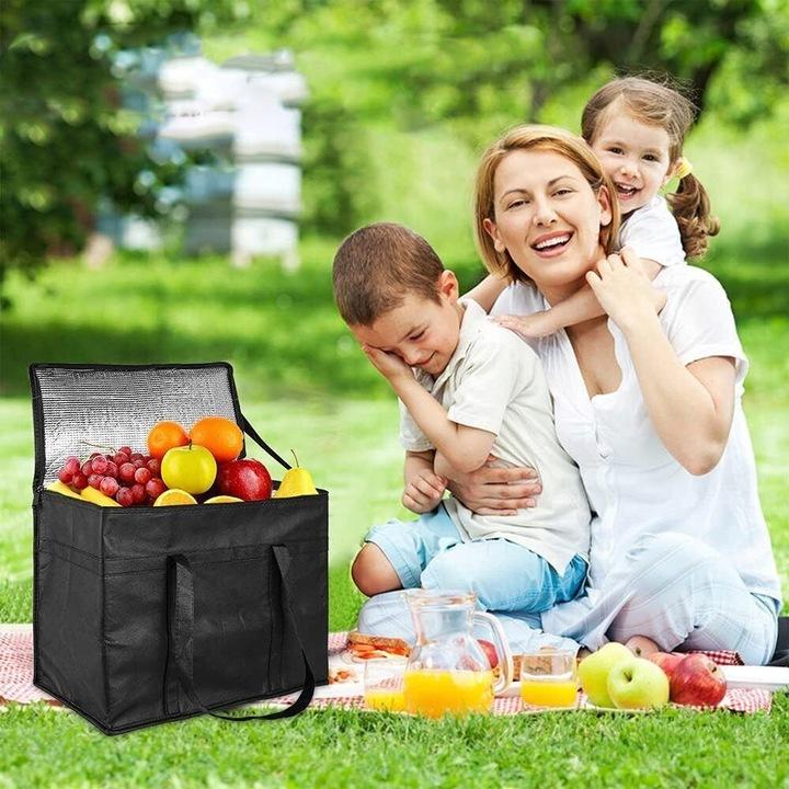 Termiczna Torba Piknikowa Do Plażę, Piknik, Składana Torba Na Lunch, 30 L