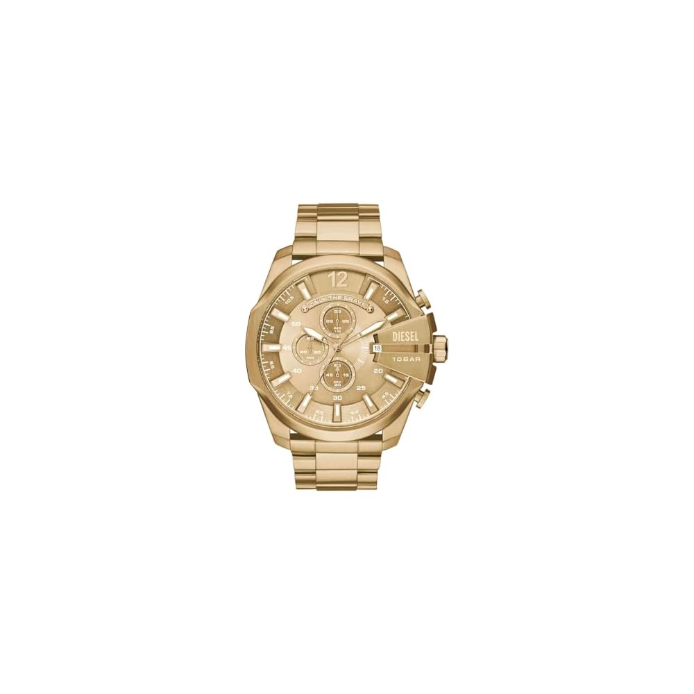 Diesel Mega Chief All Gold Men s Watch DZ4360