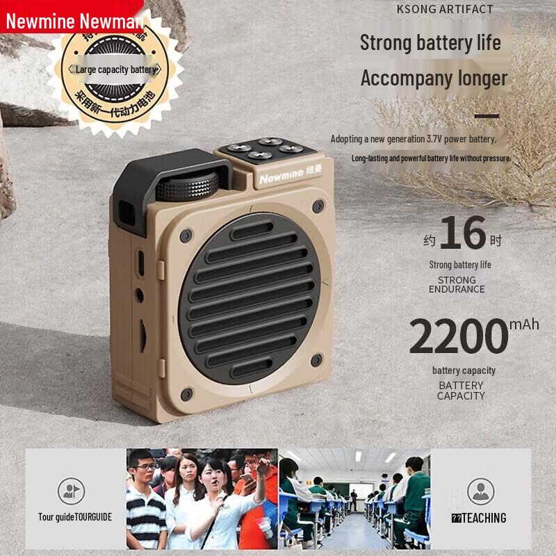 Newmine MS12 Portable Bluetooth Voice Amplifier CN plug (adapter included)