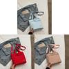 Street Style Nylon Square Bag For Women Teen Fashion Lightweight Crossbody Bag With Stitching Detail
