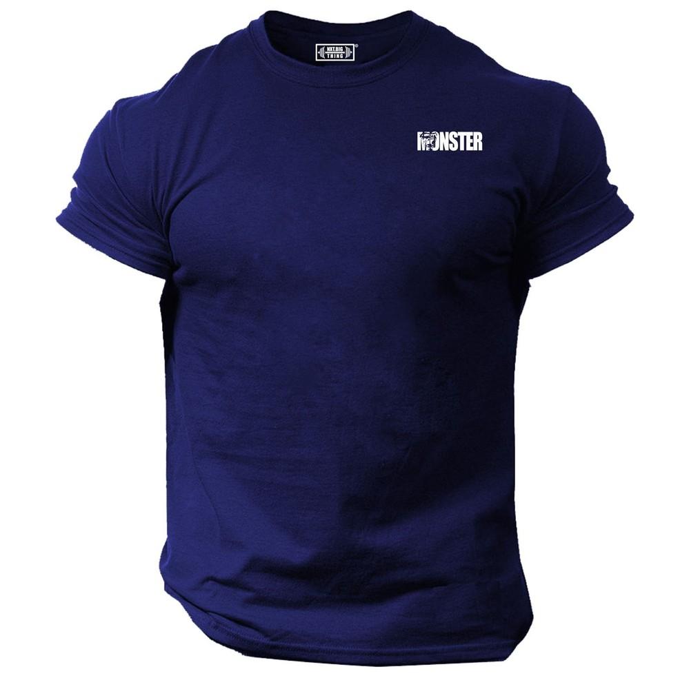Monster T Shirt Small Gym Clothing Bodybuilding Training Workout Gorilla Mma Top