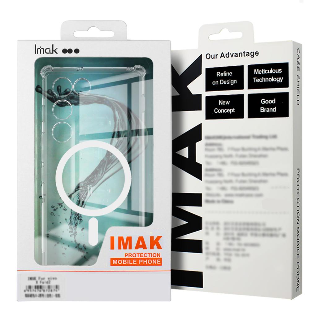 For Honor X8d 4G Phone Case IMAK Shock-resistant Soft Magnetic Case