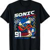 Sonic O Ouriço 91 Estou Saindo Daqui! Camiseta Pôster de Corrida