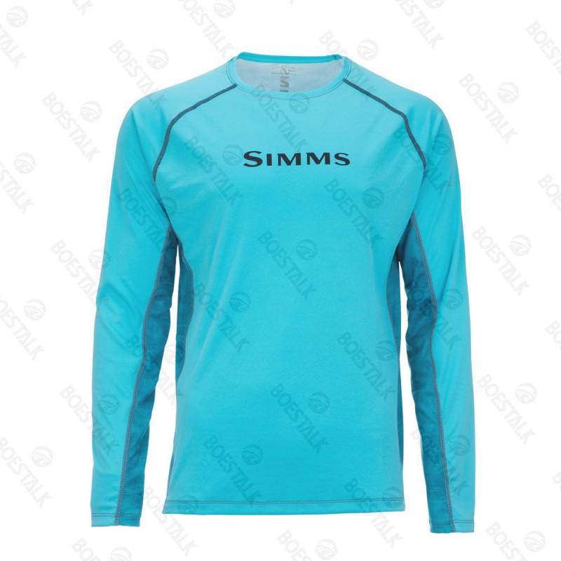 Mens Quick-Dry UV Protection Fishing T-Shirt Long Sleeve Crew Neck Summer Outdoor Angling Sports Cycling Apparel