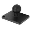 Aluminum Alloy Ball Mount Adapter Plate 1 Inch AMPS Square Plate Durable Ball Mount Base  for Cars
