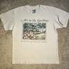 Vintage 90s Art In The Botanical Gardens T-shirt Mens L Cottage Indie Single Emo Unisex T-Shirt