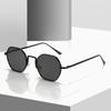 A Pair Of Vintage Polygonal Metal Sunglasses Classic Trendy Sunglasses For Shading