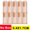 20-1PCS Silicone Pet Finger Toothbrush Cat Dog Silica Gel Tooth Brush Bad Breath Tartar Teeth Care Tools Pets Care Accessories