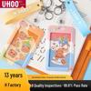 Dessert Bear Transparent ID Holder for Junior High/High School & Employee Cards