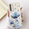 Pentru Oppo Reno 4 Pro 4G 6.55" Huse Pictură la Modă Husa Moale din Silicon Pentru Reno 4 Pro 4PRO CPH2109 Huse de Telefon Luxoase cu Flori