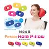 MOGU Portable Hole Made In a Bead Cushion That Supports Your Made with Powder This Compact Pillow In Royal Blue Is Hand Washable and Perfect for Back