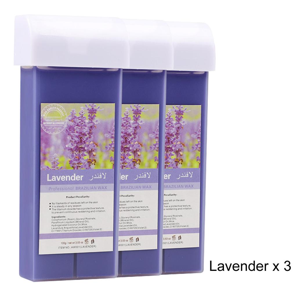 Roll On Refill Hair Removal Wax Painless Depilatory Wax Roller Honey Wax Body Hair Removal For Any Roll On Wax Warmer Cartridge