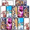 Phone Case for Samsung Galaxy S25 S23 S22 S24 Ultra FE A05 A06 A15 A16 A36 A37 A35 A54 A55 A56 A57 A25 A26 A53 A17 Snowman Merry Christmas Deer Cover