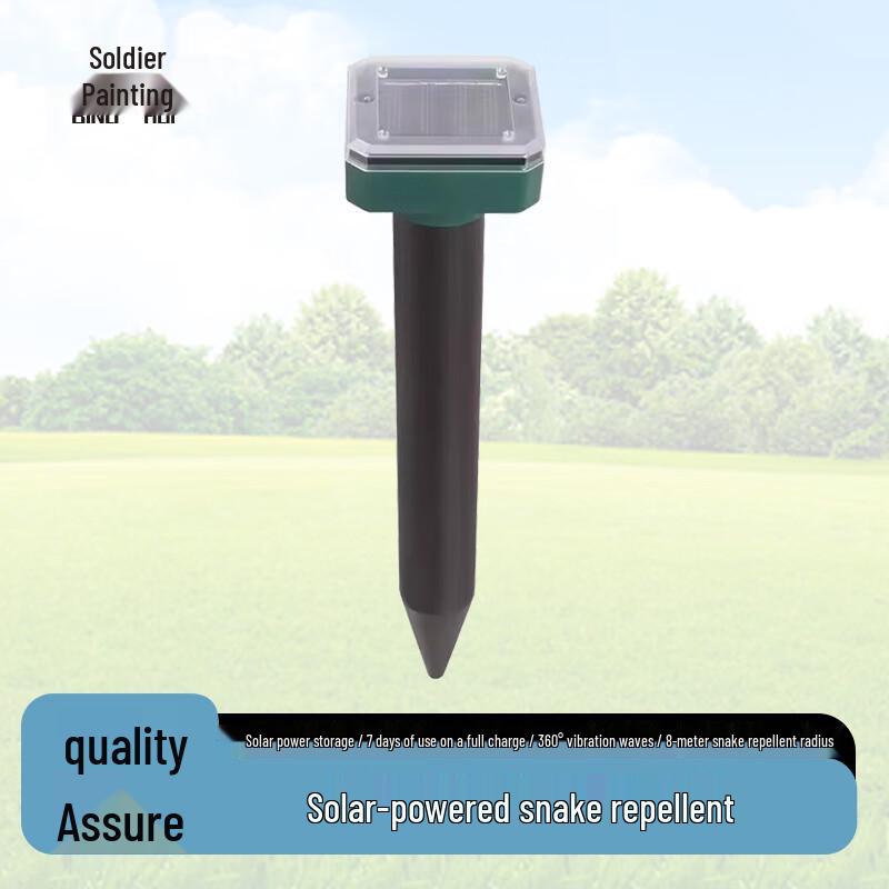 

Solar Outdoor Ultrasonic Pest Repellent