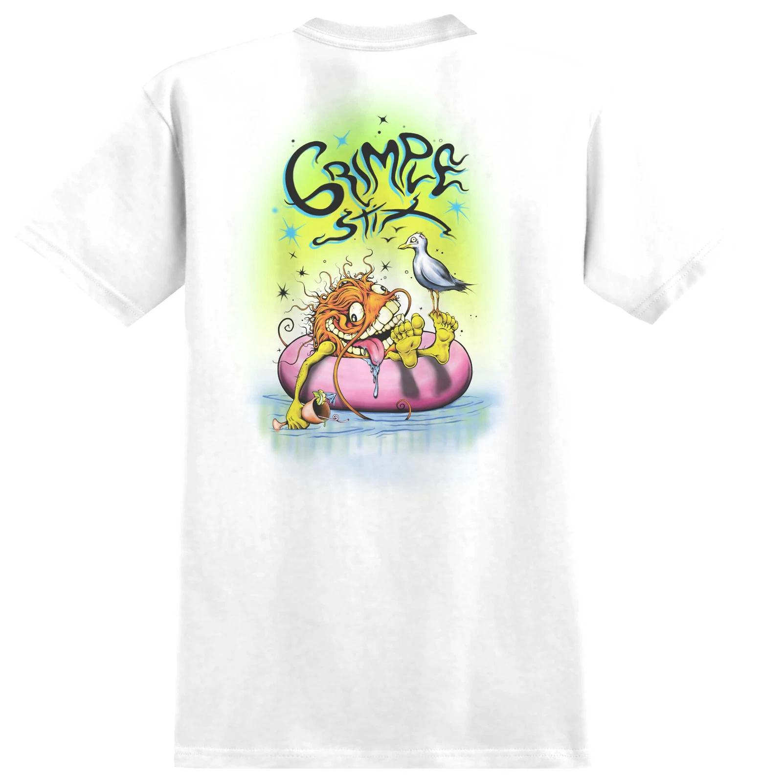 Anti Hero Skateboards Shirt Grimple Beach White L