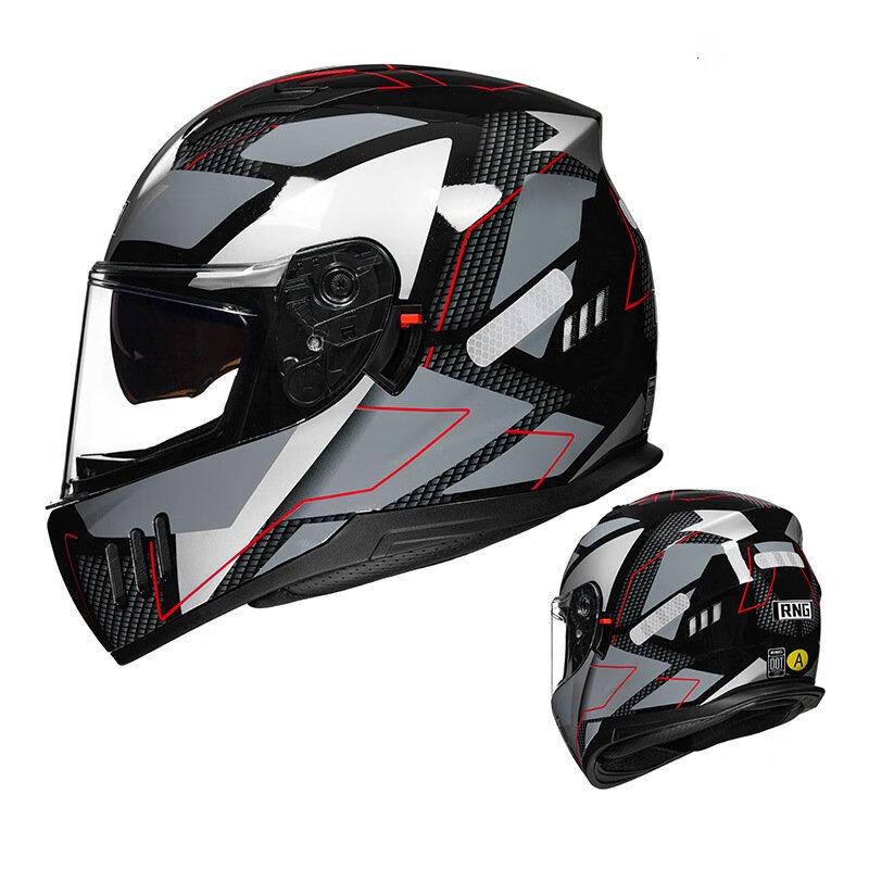 Milage Dual Visor Motorcycle Helmet