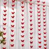 4pcs Wedding Butterfly Hanging Garland 3D Paper Bunting Banner Party Decorations for Bridal Shower Birthday  Party Home Decor