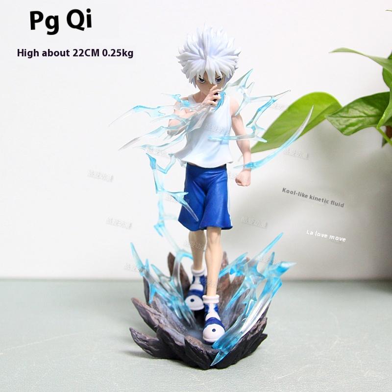 

New Nuevas Figuras De Anime Hunter × Hunter Killua Zoldyck Figura AccióN De Manga Modelo Pvc Estatua Coleccionable Ornamento