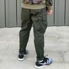 Nike Sportswear Cargo Joggers With Cuffed Ankles Men Bottoms Army-Green CV9301-355