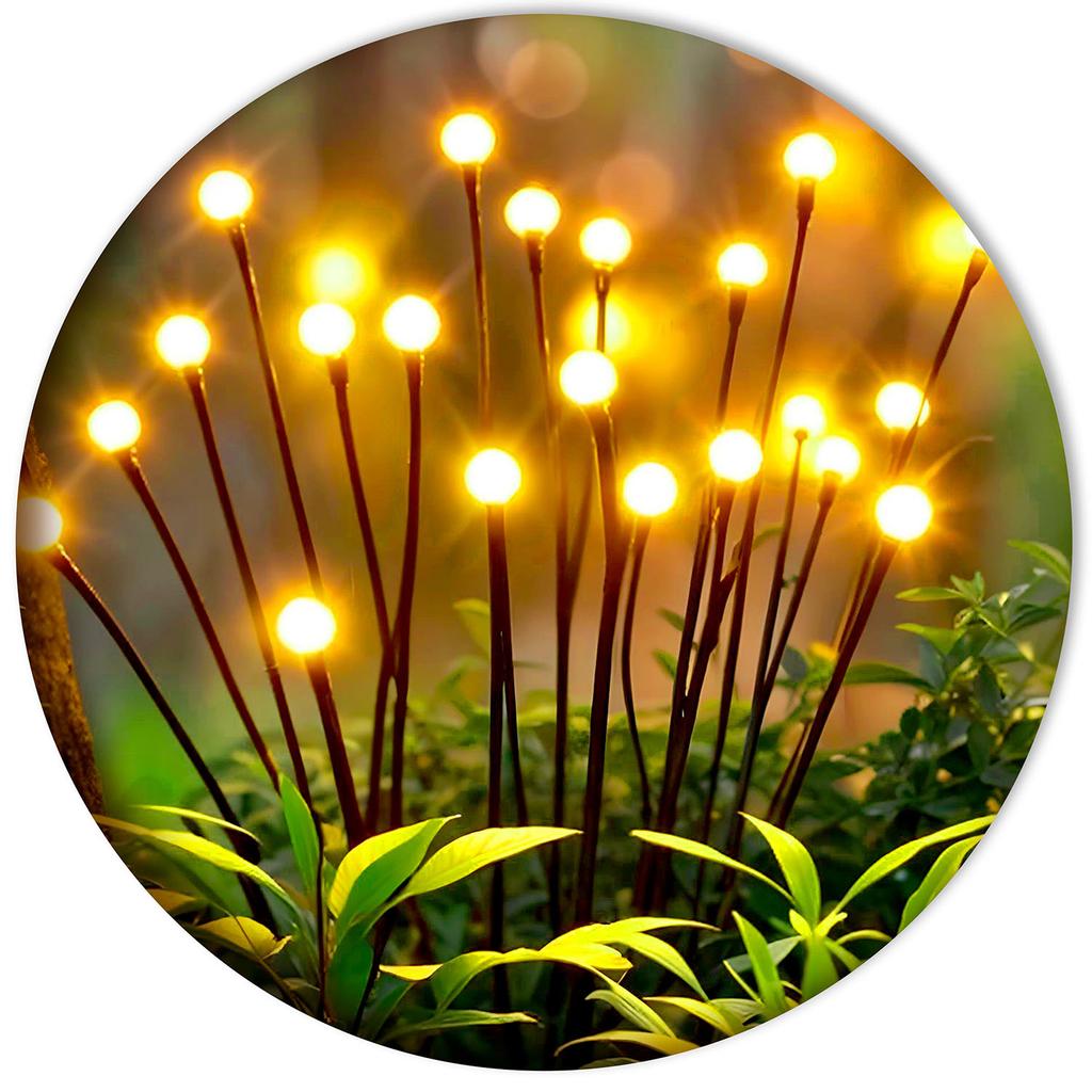 Solar Lamp Fireflies 2 Pcs Ilumen Ls-101