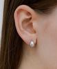 Byhyeres [925 Silver] Luna Full Volume Earrings (Matte) Bh2E33207M9Xxx