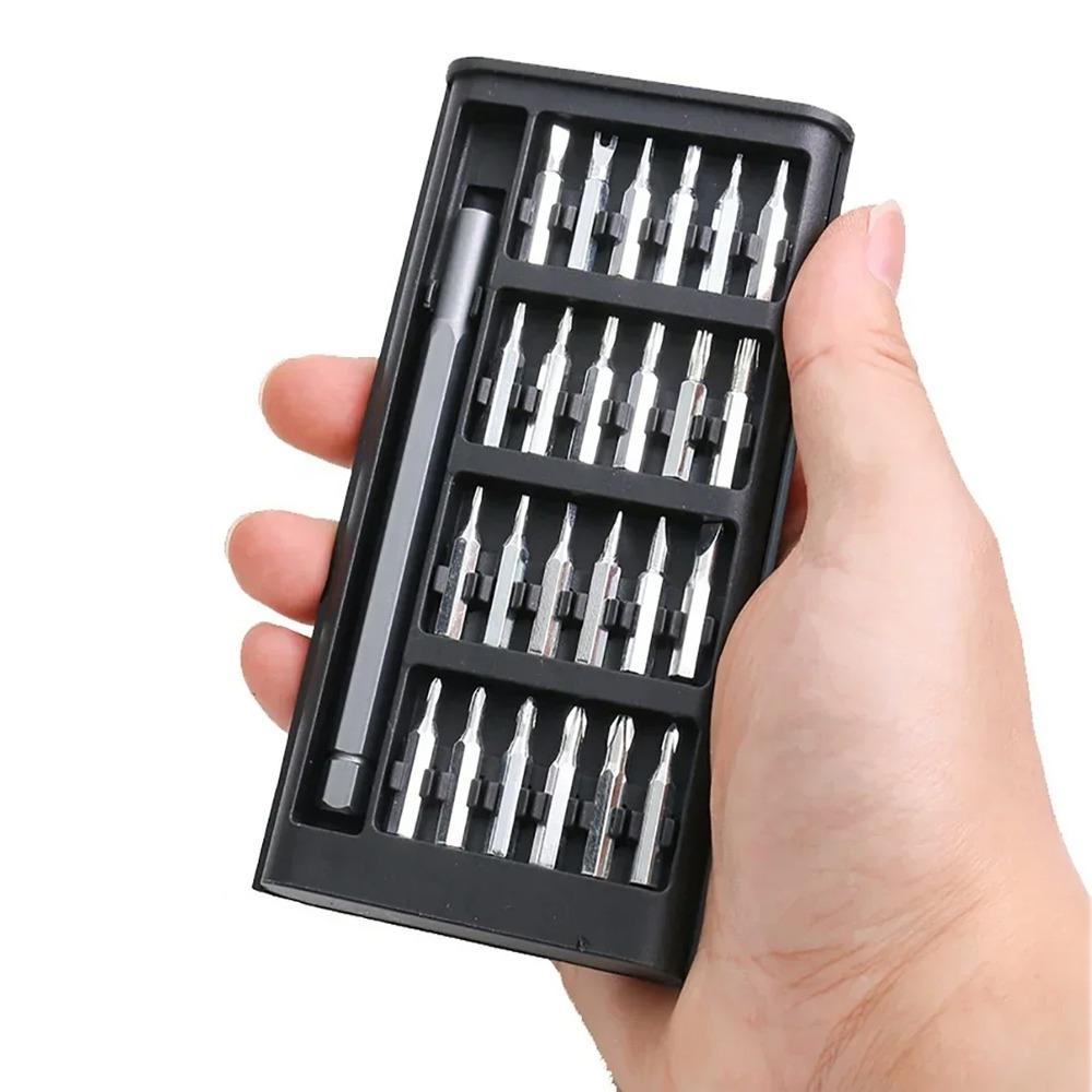 Screwdriver Set 25 in 1 with 24 Piece Mini Pocket Screwdriver Set, Small Repair Set for Mobile Phone Maintenance Precision Tool