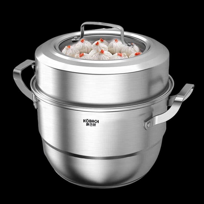 KOBACH German Style Double Steamer Pot Set