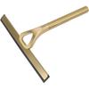 Shower Squeegee for Glass Doors with Adhesive Hook Gold Window Squeegee Rubber Scraper for Bathroom, Window, Mirror, Car Glass, Tile Wall