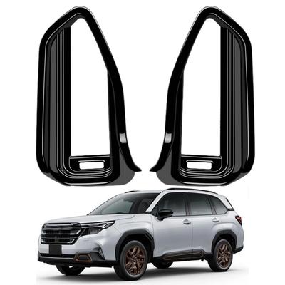 Glealcco Front Air Vent Garnish - Vehicle-Specific Custom Part for New Forester SL Series (Black)