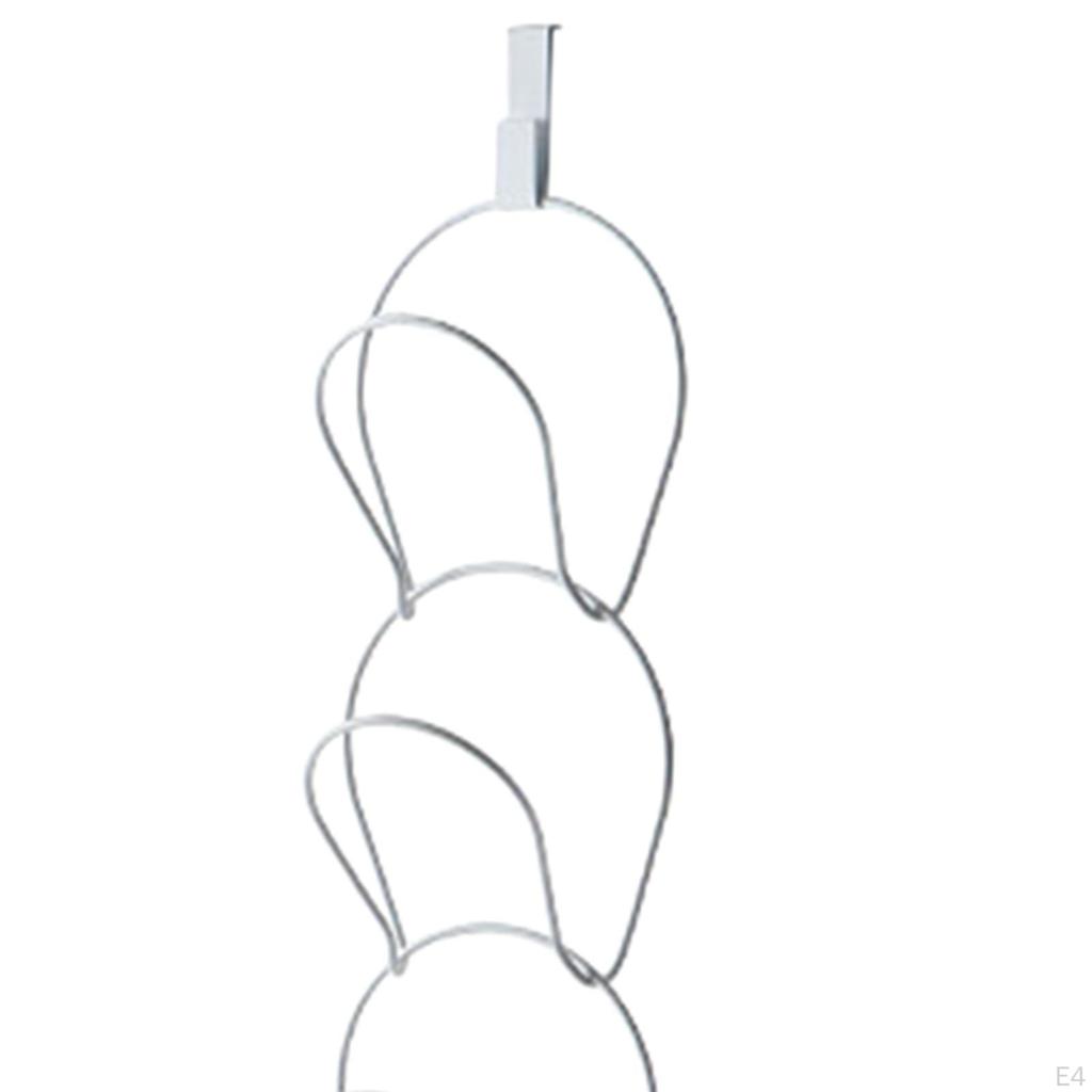 Montowany na drzwiach organizer na kapelusze na czapki i akcesoria