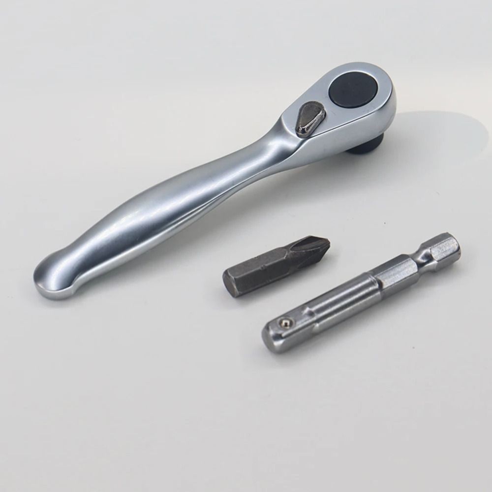 6.35 Mm Socket Torque Wrench 1/4 Inch Hexagonal Ratchet Wrench Manual Tools