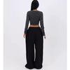RogueWave Y2k Grijze Joggingbroek Dames Vintage Hip Hop Koreaans Casual Joggers Broek Oversized Harajuku Amerika Retro Broek
