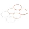 6 Pcs Acoustic Guitar Strings 11‑52 Gauge Warm Rich Tone High Carbon Steel Core Phosphor Bronze Guitar String Set