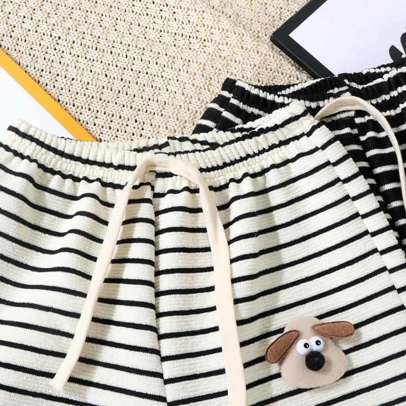 Baby Girls Boys Striped Sweatpants Spring Autumn Costume Infant Pants Children's Loose Sports Pants Soft Casual Trousers