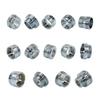 Messing 3/8" 1/2" M14 M18 M22 Gevindforbinder Han Hun Til Perlator Vandrenser Vandhane Kobberfittings Tandafstand 1,5 mm