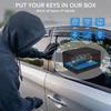 Anti Theft Faraday Box RFID Faraday Key Fob Signal Blocker Radiation-proof Mobile Phone Box Car Keyless Security Organizer