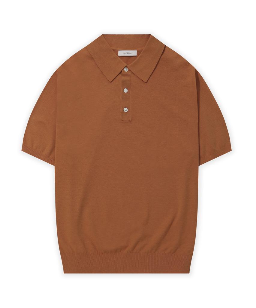 MANNERGRAM Technova Solis Collared Short Sleeve Knit - 10 Colors (Type A)