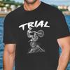 Trial Extreme Motorcycle Acrobatic Motorsport Motorbike Fan TShirt  ONeck T Shirt Short Sleeve Casual Mens Top Tees