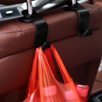 Clip Automotive Car Seat Hook Auto Headrest Hanger Bag Holder for Car Bag Purse Cloth Grocery Coat Storage Auto Fastener