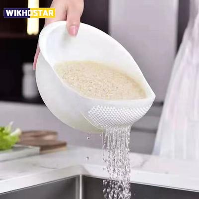 1 buc sită de orez strecurătoare din plastic coș de scurgere de bucătărie bol de orez sită de spălat pentru fructe și legume coș chiuvetă scurgere unelte de bucătărie