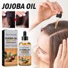 Jojoba Oil Hair Care Liquid: 100% Pure Cold-Pressed Moisturizing Scalp & Hair Treatment for Dry, Frizzy Hair Repair, 120ml