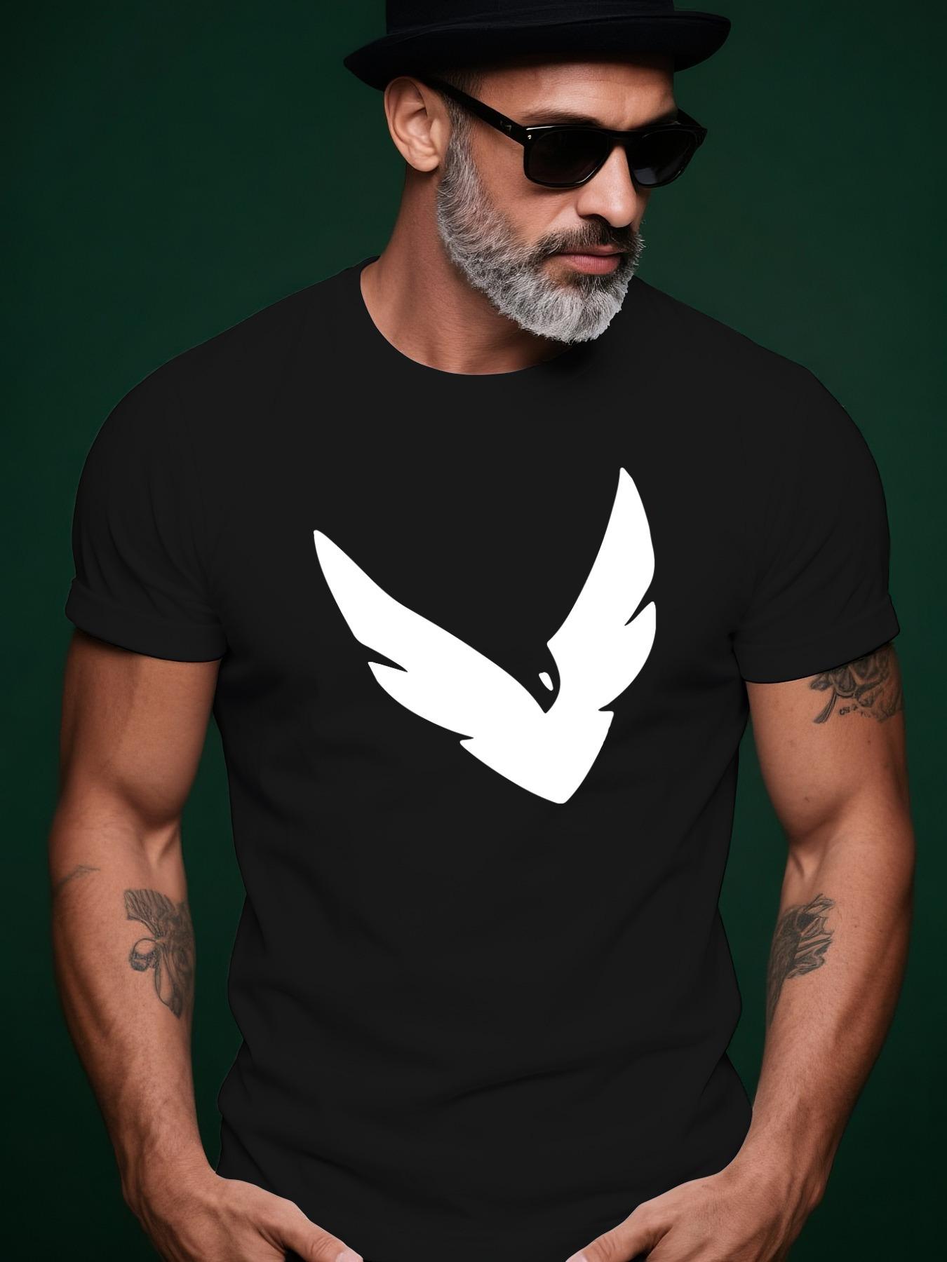 Graphic Tshirt Graphic Wing Print Tshirt - Summer Streetw... M