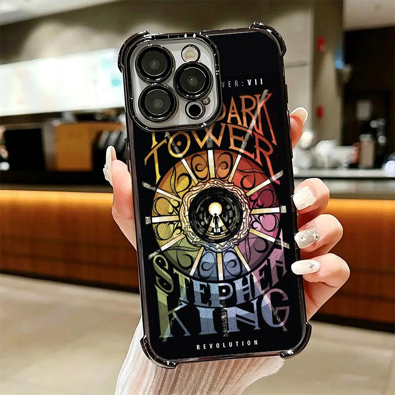 Stephen King The Dark Tower Soft Phone Case For iPhone 15 16 17 Air 14 Pro Max 16E Plus 13 12 Mini Plating Anti-Fall Fundas